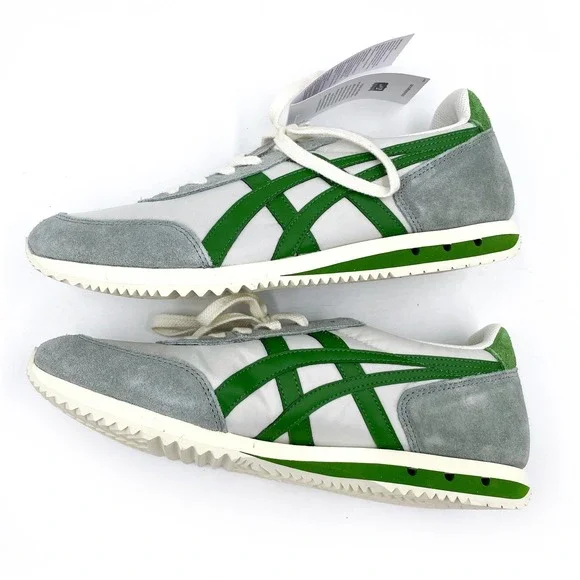 Onitsuka Tiger New York Sneakers Gray Green Suede Lace Up Sz Low Top 9.5 Men's - Picture 5 of 9